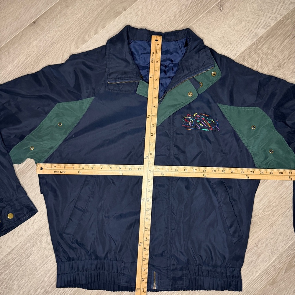 Vintage Randy Owens F1 Racing Embroidered Bomber Jacket - Picture 3 of 12